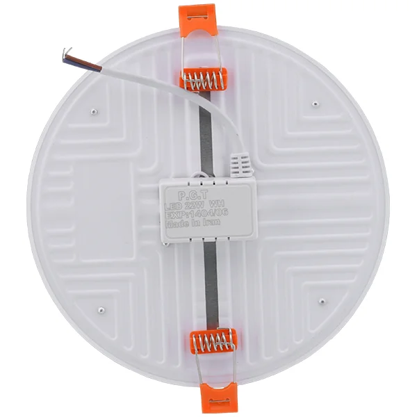 پنل فول لایت گرد توکار 22w PGT - تصویر 3